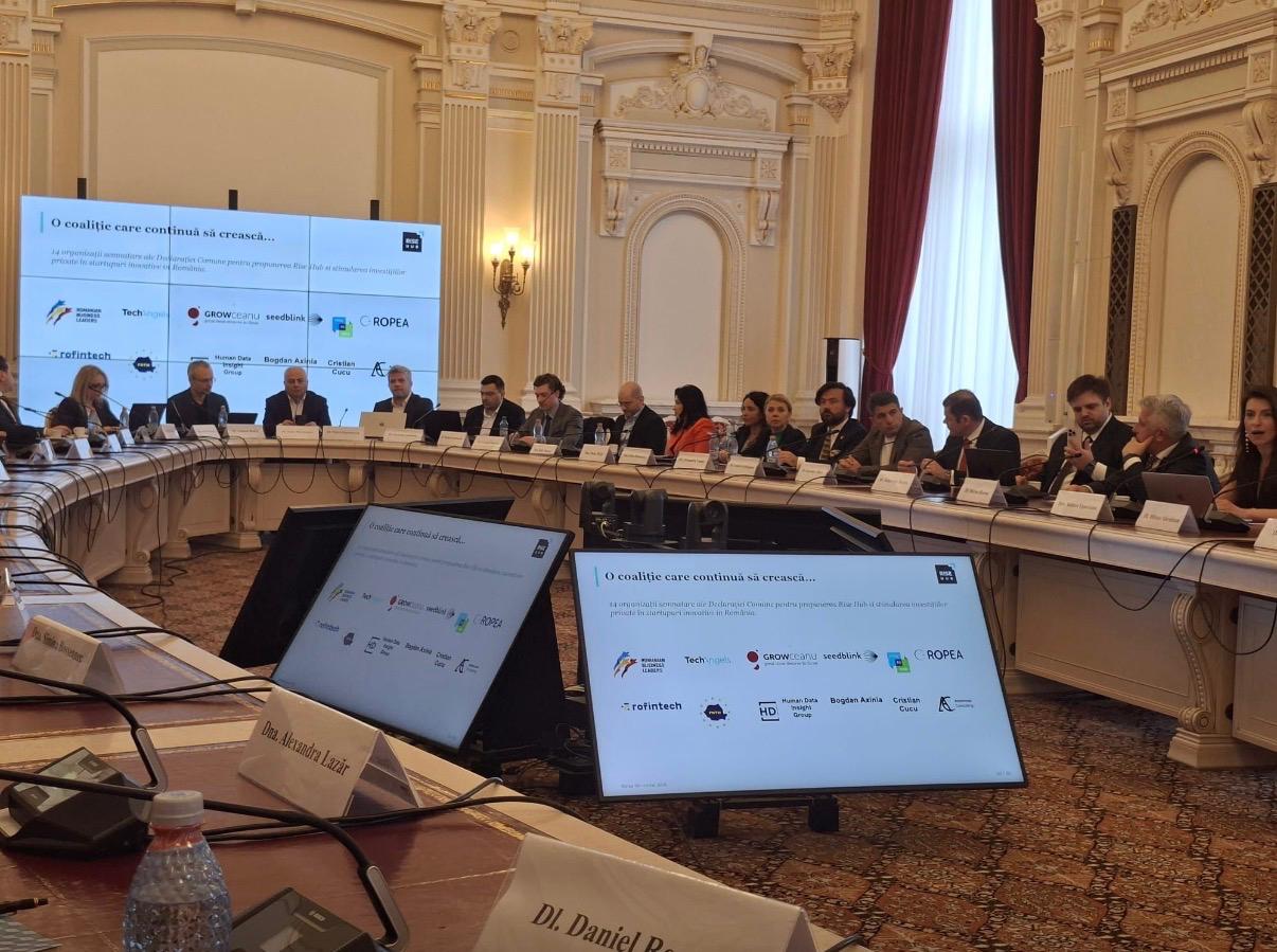 Masa rotundă RISE Hub la Senatul României, 23 aprilie 2026